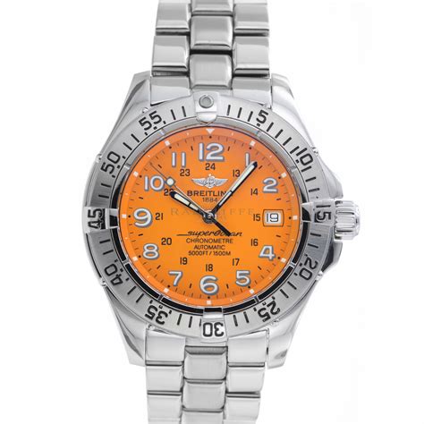 yeas 2003 breitling precios|Breitling superocean price guide.